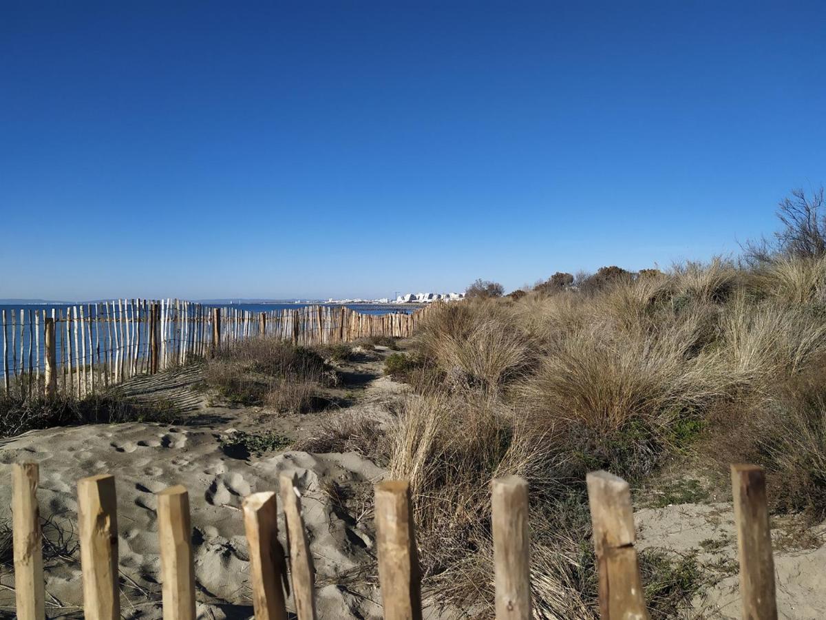 Studio Climatise 1 A 4 Personnes Vue Mer Le Grau-du-Roi Exteriér fotografie